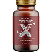 BrainMax Iron Complex, bisglycinate de fer, 25 mg, 50 gélules végétales