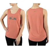Viking Lechee Sleeveless T-shirt Orange L Femme
