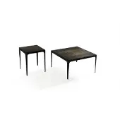 Xl Moebel Gmbh Table basse de luxe Table carrée Meubles Aménagement Salon Noir