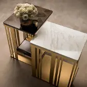 AEA Wohnzimmer Couchtisch Elegant Luxus Design Beistelltische Tisch arredoclassic