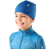 Smartwool Thermal Merino Reversible Cuffed Beanie Bleu L-XL Enfants
