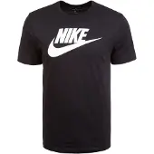 Nike T-Shirt 'Icon Futura' noir / blanc