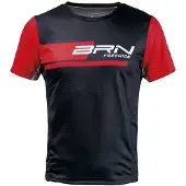 BRN Freeride Short Sleeve Enduro Jersey Noir L Homme