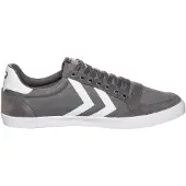 Hummel Chaussure de sport 'Slimmer Stadil' gris foncé / blanc