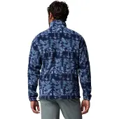 Columbia Steens Mountain Printed Full Zip Fleece Bleu M Homme