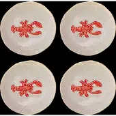 Bloomingville J'avais un ensemble de 4 assiettes rouges.