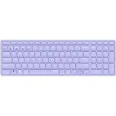 Rapoo E9700M Clavier RF sans fil + Bluetooth QWERTZ allemand violet (00215396)