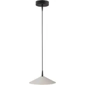 Masterlight Lampe pendante de conception Ceppo noir avec blanc Ø 22cm