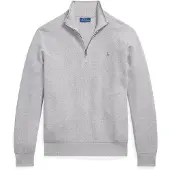 Ralph Lauren pour homme. 710B18060009 Pull en tricot de piqué et coton gris (M), Casuel