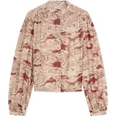 Scotch & Soda U9b01804t Long Sleeve Shirt Rose 38 Femme