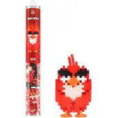 Plus plus Jeu de construction , tube de 110 pièces, Angry Birds RED