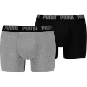 Puma Boxers 'Everyday' gris chiné / noir