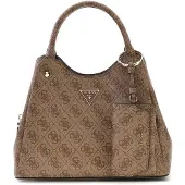 GUESS Cabas 'Cabas Lorella Petit Monogramme Latte Logo' beige