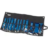 Draper Tools Expert Jeu de cales pour moulures décoratives, 12 pièces, bleu 22492