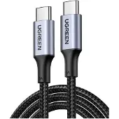 UGREEN Kabel USB USB-C - USB-C Czarny (20478)