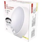 Emos Luminaire LED ZURI avec détecteur de mouvement, 22 cm, 14 W, blanc chaud, IP54, ZM3131
