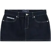 Juicy Couture Jupe bleu foncé