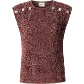 Pepe Jeans Gilet En Tricot Ariela