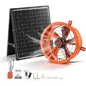 Vevor Ventilateur d'Extraction Solaire 30,5 cm
