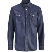 Jack & Jones Chemise bleu denim