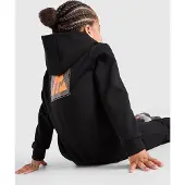MONTIREX Graphic Fleece Overhead Tracksuit Children - Noir, Noir