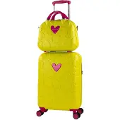 Merkloos Ensemble de valises légères avec serrure à combinaison