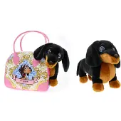 PADU Mignon CuteKins Chien Teckel dans un sac Donna Chichi
