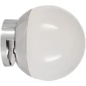 Eglo LED Applique Cerveteri-E chrome Ø 9 cm blanc neutre