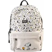 Erik Lazy Days Snoopy 41cm Backpack Blanc