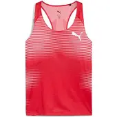 Puma Femmes, T-shirt de sport, W Cross The Line Débardeur Ultraspun (XS), Rouge
