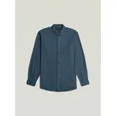 G-Star Chemise Clean Regular - Bleu foncé - Hommes