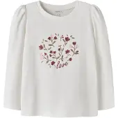 Name it T-Shirt 'NMFOCEATU' vert pastel / rose / rouge / blanc