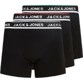 Jack & Jones Boxers 'JACSWAY' vert gazon / grenadine / noir / blanc