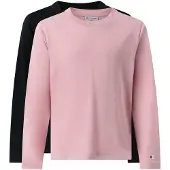 Champion T-Shirt rose / noir