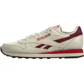 Reebok Chaussure de sport 'CLASSIC' rouge foncé / blanc
