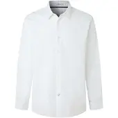 Pepe Jeans Chemise 'Roval' gris clair / blanc