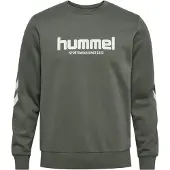Hummel Sweat de sport gris / blanc