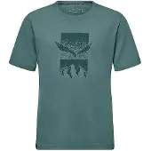 Salewa Eagle 3cime Short Sleeve T-shirt Vert M Homme