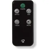 Nedis S004539 - Télécommande pour ventilateur, noir