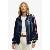 Superdry Veste mi-saison 'Suika' marine / bordeaux / blanc