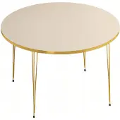 AEA Moderner Couchtisch aus Holz in Beige