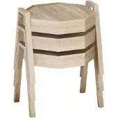 Xl Moebel Gmbh Couchtisch-Set aus Holz in Beige modern elegant