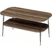 Xl Moebel Gmbh Eleganter brauner Couchtisch aus Holz für modernes Wohnzimmer