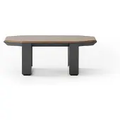 AEA Moderner Couchtisch aus Holz in Braun