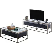 AEA TV-Kommode Medienboard Fernsehschrank Medienschrank Sideboard rtv lowboard