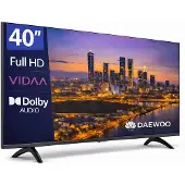 Daewoo 40VB56FV, 101,6 cm (40 pouces), 1920 x 1080 pixels, LED, Smart TV, Wi-Fi, Noir