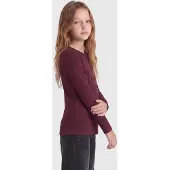 ONLY GIRLS T-Shirt 'KOGLUCKY' lie de vin