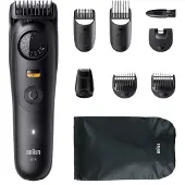 Braun Tondeuse à barbe BeardTrimmer 5 BT5560 Batterie 40 2 cm Wet & Dry Noir