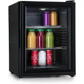 Klarstein Brooklyn 42 Mini-réfrigérateur porte vitrée compartiments LED