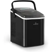 Klarstein Machine a Glacons pour la Maison, Capacité de 2L, Fabrique Rapidement Jusqu'à 12kg de Glacons, Machine a Glaces Petits et Grands Glaçons en Forme de Balles, Autonettoyante, Ice Maker